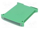 Enclosure: for DIN rail mounting; Y: 101mm; X: 17.5mm; Z: 120mm ITALTRONIC