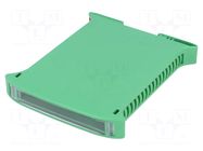 Enclosure: for DIN rail mounting; Y: 101mm; X: 17.5mm; Z: 120mm ITALTRONIC