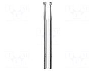 Fast cutting mill; Ø: 2.3mm; Ø: 2.35mm; milling,engraving,carving PG MINI