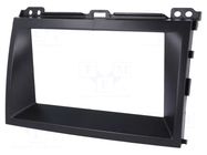 Radio frame; Toyota; 2 DIN; black 4CARMEDIA