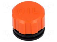 Breather cap; with "tech-foam" air filter of polyurethane ELESA+GANTER