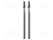 Grindingstone; Ø: 3mm; Ø: 2.35mm; ceramic grinding; 2pcs. PG MINI