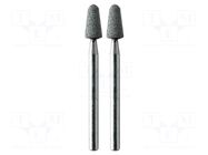 Grindingstone; Ø: 5mm; Ø: 2.35mm; ceramic grinding; 2pcs. PG MINI