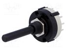 Switch: rotary; Pos: 12; 0.3A/125VAC; 1A/30VDC; Poles number: 1; 30° CANAL ELECTRONIC