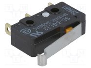 Microswitch SNAP ACTION; 5A/125VAC; SPDT; Rcont max: 30mΩ; Pos: 2 OMRON Electronic Components