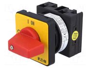 Switch: emergency cam switch; Stabl.pos: 2; 20A; 0-1; Poles: 2; 90° EATON ELECTRIC