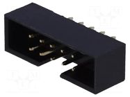 Connector: IDC; socket; male; PIN: 10; straight; THT; gold-plated AMPHENOL COMMUNICATIONS SOLUTIONS