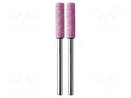 Grindingstone; Ø: 4.8mm; Ø: 3mm; 2pcs; aluminium oxide PG MINI