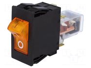Circuit breaker; Urated: 240VAC; 60VDC; 3.5A; DPST; Poles: 1; MCB SCHURTER