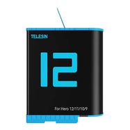 Battery Telesin for GoPro Hero 12 / Hero 11 / Hero 10 / Hero 9 (1750 mAh) - GP-BTR-901-D, Telesin