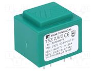 Transformer: encapsulated; 2.5VA; 230VAC; 9V; 9V; 138.8mA; 138.8mA BREVE TUFVASSONS