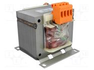 Transformer: mains; 250VA; 400VAC; 24V; Leads: terminal block; IP00 INDEL