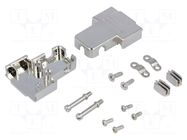 Enclosure for connectors: D-Sub; D-Sub 9pin,D-Sub HD 15pin ENCITECH
