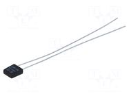 Fuse: thermal; 2A; 6x6.5x2.8mm; 125°C; Lead length: 55mm PROFFUSE