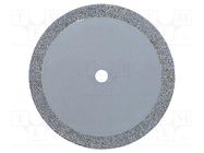 Cutting diamond wheel; 22mm; stone,marble,porcelain PG MINI