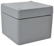 ENCLOSURE, JUNCTION BOX, ALUMINIUM, GREY