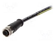Connector: M12; plug; female; Micro-Change; PIN: 5; straight; 4A; 60V MOLEX