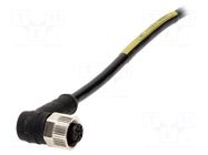 Connector: M12; plug; female; Micro-Change; PIN: 4; angled 90°; 4A MOLEX