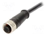 Connector: M12; plug; female; Micro-Change; PIN: 5; straight; 4A; 60V MOLEX