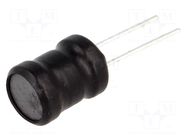 Inductor: wire; THT; 3.3mH; 290mA; 4.53Ω; ±10%; vertical; Pitch: 5mm FERROCORE