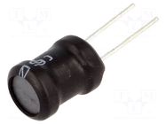 Inductor: wire; THT; 100uH; 2A; 140mΩ; ±10%; Body dim: Ø10.5x13.5mm FERROCORE