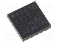 IC: PIC microcontroller; 3.5kB; 20MHz; ICSP; 2÷5.5VDC; SMD; QFN14 MICROCHIP TECHNOLOGY