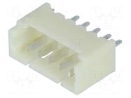 Connector: wire-board; socket; male; PIN: 5; 1A; Urated: 125V; THT JOINT TECH