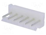 Connector: wire-board; socket; male; PIN: 6; straight; 7A; 250V; THT JOINT TECH