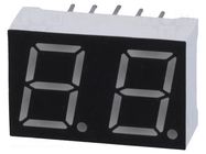 Display: LED; 7-segment; 10mm; 0.39"; No.char: 2; red; 30mcd; anode OPTO Plus LED