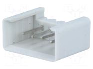 Connector: IDC; socket; male; PIN: 4; P1300; straight; THT; 2.54mm TOMIC