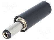 Connector: DC supply; plug; female; straight; for cable; soldering CHANGZHOU DAHUA IMP AND EXP (GROUP) CO