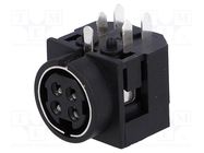 Socket; DC supply; R7B; female; PIN: 4; THT; 30VDC; -20÷80°C CONNFLY