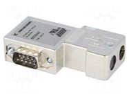 Connector: D-Sub; PIN: 9; angled 90°; screw terminal; for cable HELUKABEL