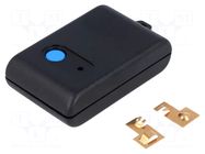 Enclosure: for remote controller; UREMOTE; X: 56mm; Y: 36mm; Z: 16mm SUPERTRONIC