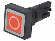 Switch: push-button; 16mm; Stabl.pos: 1; red; RMQ-16; Pos: 2; Ø16.2mm EATON ELECTRIC