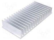 Heatsink: extruded; grilled; L: 70mm; W: 150mm; H: 25mm; aluminium STONECOLD