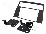 Radio frame; BMW; 2 DIN; black 4CARMEDIA