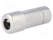 Gland; straight; size 10; metal; Plating: nickel; Ømax: 6.5mm; RT360 AMPHENOL