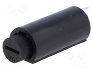Fuse holder; vertical; 5x20mm; 6A; Pitch: 10mm; 250V PROFFUSE