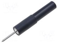Measuring tip; 36A; 60VDC; 30VAC; black; Tip diameter: 1.4mm ELECTRO-PJP