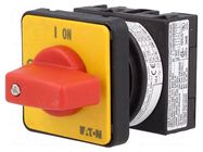 Switch: emergency cam switch; Stabl.pos: 2; 20A; 0-1; Poles: 1; 90° EATON ELECTRIC