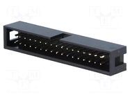 Connector: IDC; socket; male; PIN: 34; straight; THT; 2.54mm; 2x17 AMPHENOL COMMUNICATIONS SOLUTIONS