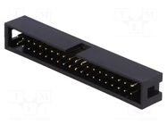 Connector: IDC; socket; male; PIN: 40; straight; THT; 2.54mm; 2x20 AMPHENOL COMMUNICATIONS SOLUTIONS