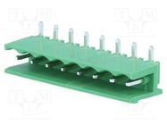 Pluggable terminal block; Contacts ph: 5.08mm; ways: 8; socket 