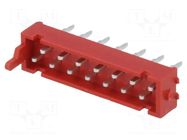 Connector: wire-board; socket; male; PIN: 14; 30V; 1A; straight; THT AMPHENOL COMMUNICATIONS SOLUTIONS