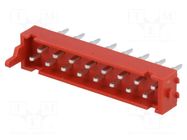 Connector: wire-board; socket; male; PIN: 16; 30V; 1A; straight; THT AMPHENOL COMMUNICATIONS SOLUTIONS