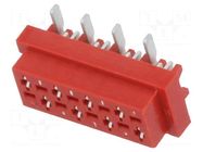 Connector: wire-board; socket; female; PIN: 8; 30V; 1A; vertical; SMT AMPHENOL COMMUNICATIONS SOLUTIONS