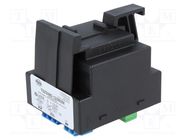 Transformer: mains; 12VA; 230VAC; 12V; 1A; Leads: terminal block INDEL