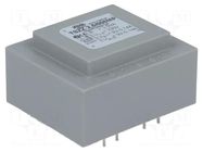 Transformer: encapsulated; 2.5VA; 230VAC; 9V; 9V; 130mA; 130mA; PCB INDEL