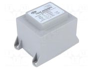 Transformer: encapsulated; 45VA; 230VAC; 15V; 15V; 1.5A; 1.5A; PCB INDEL